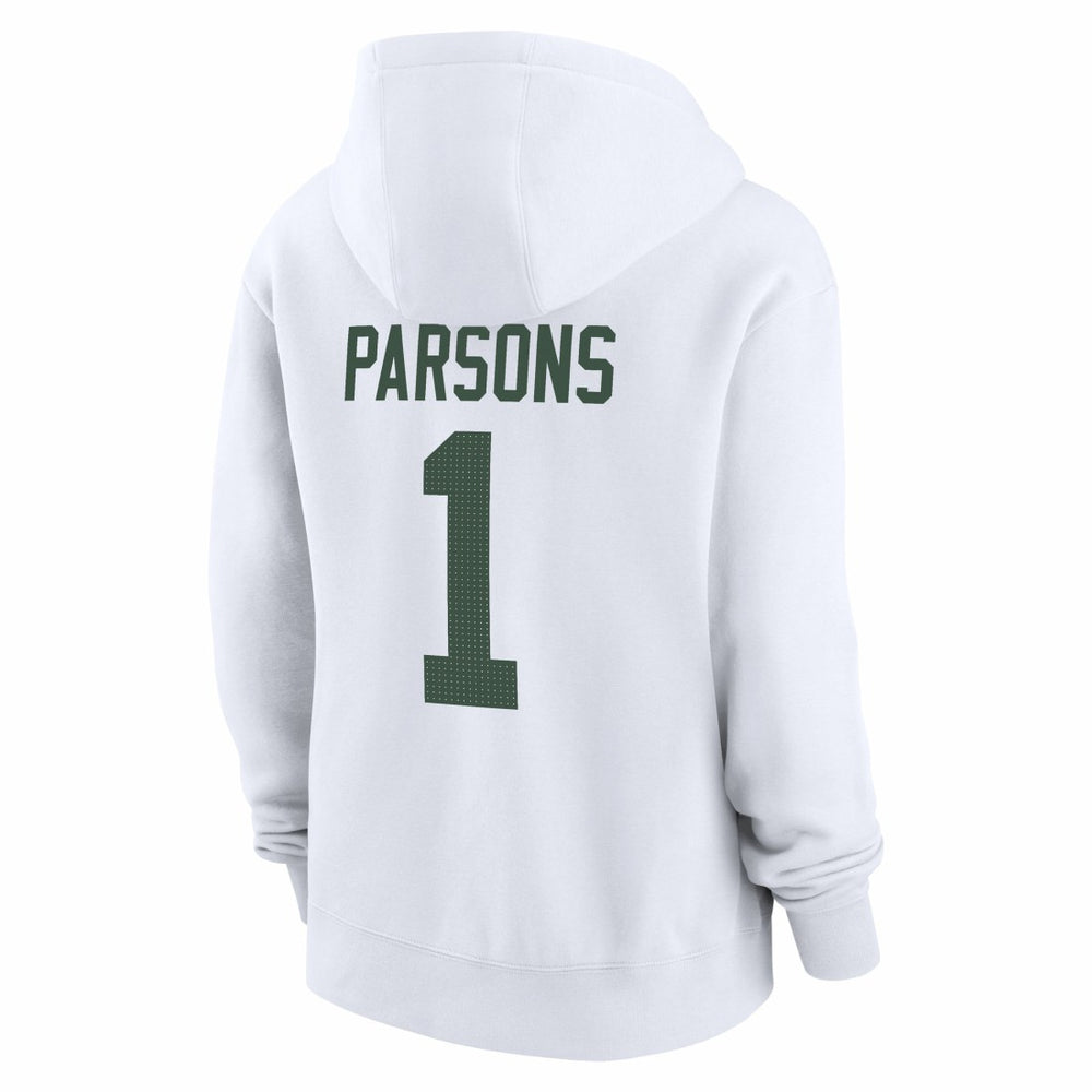Micah Parsons  Women's Player Name & Number Fleece Hoodie - Green Bay Packers