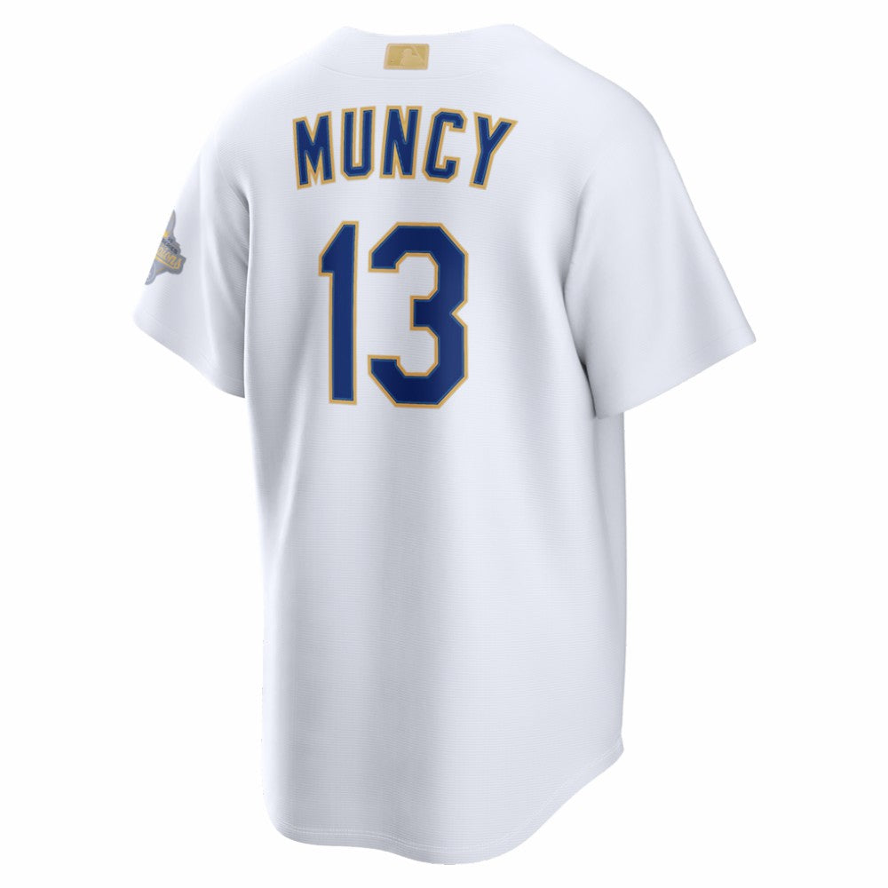 MLB Max Muncy Los Angeles Dodgers Nike 2026 Gold Collection Stadium Jersey
