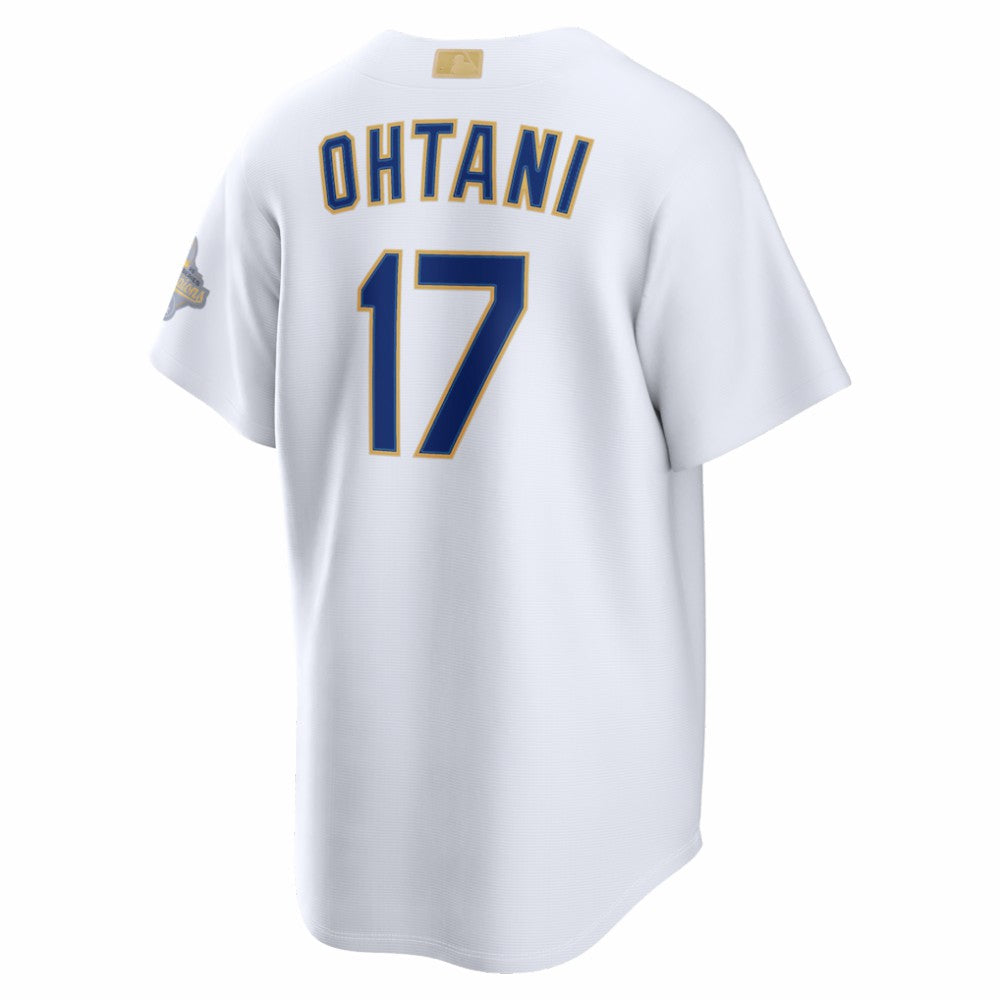 MLB Shohei Ohtani Los Angeles Dodgers Nike 2026 Gold Collection Stadium Jersey