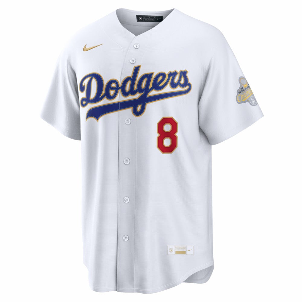 MLB Enrique Hernández Los Angeles Dodgers Nike 2026 Gold Collection Stadium Jersey