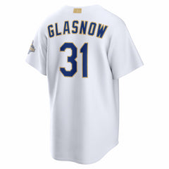 MLB Tyler Glasnow Los Angeles Dodgers Nike 2026 Gold Collection Stadium Jersey