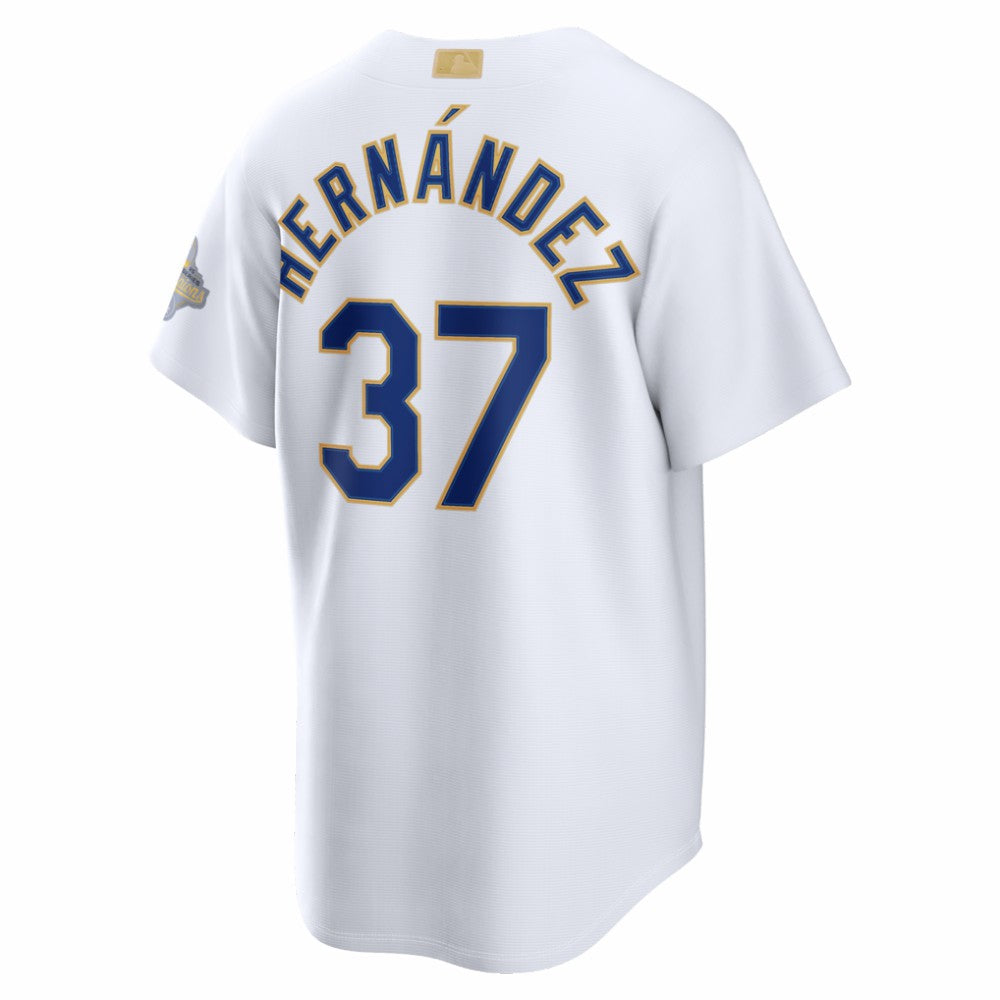 MLB Teoscar Hernández Los Angeles Dodgers Nike 2026 Gold Collection Stadium Jersey