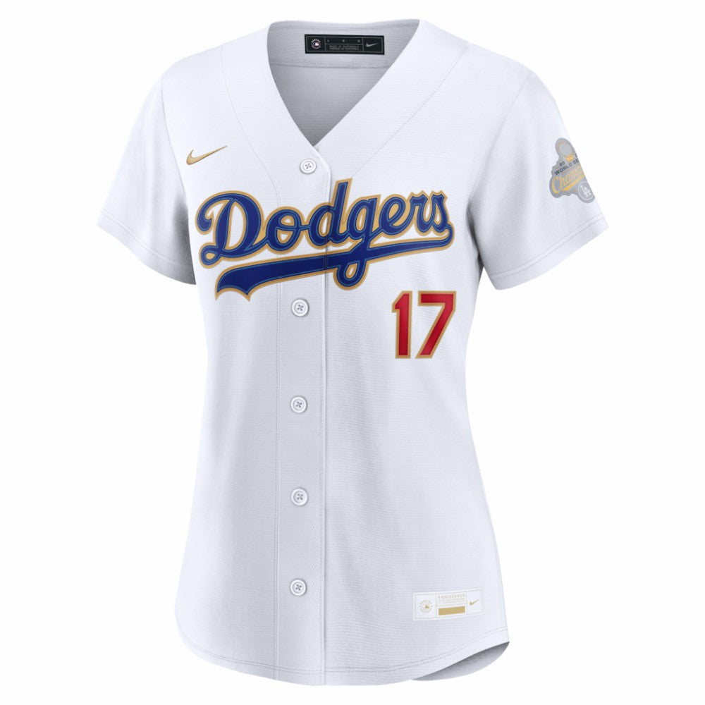 MLB Shohei Ohtani Los Angeles Dodgers Nike Women's 2026 Gold Collection Stadium Jersey