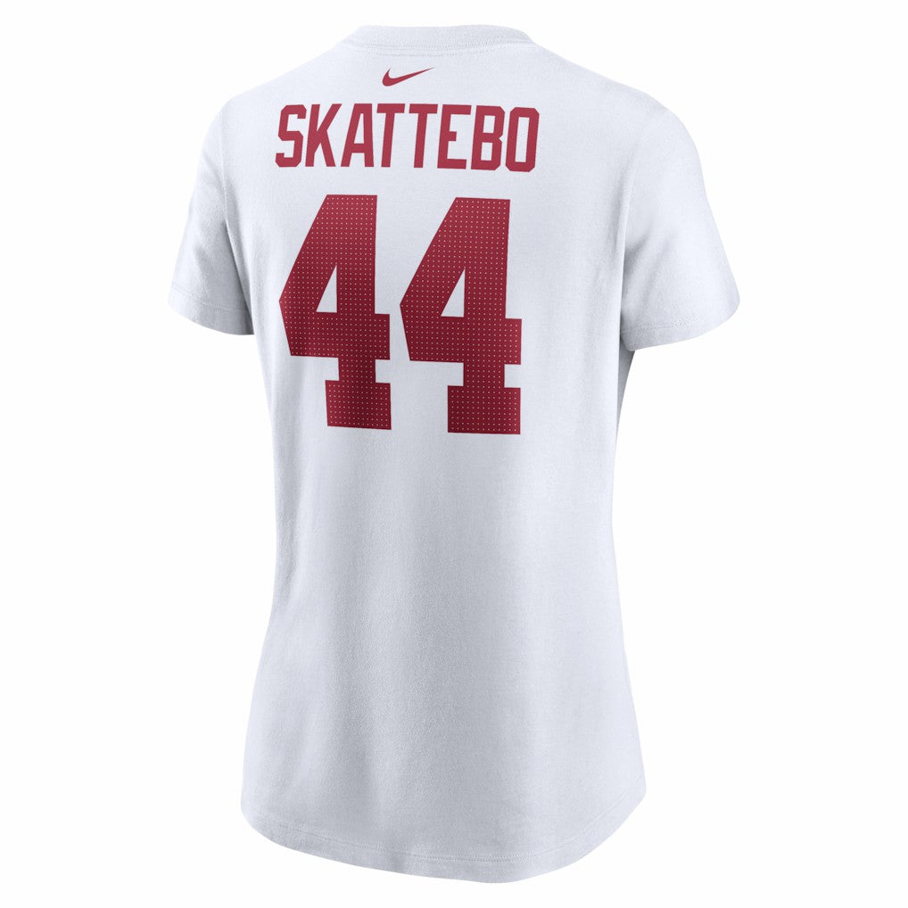 Cam Skattebo  Women's Name & Number T-Shirt - New York Giants