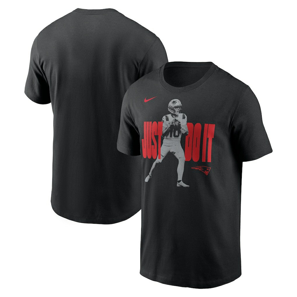 Drake Maye  Just Do It T-Shirt - New England Patriots
