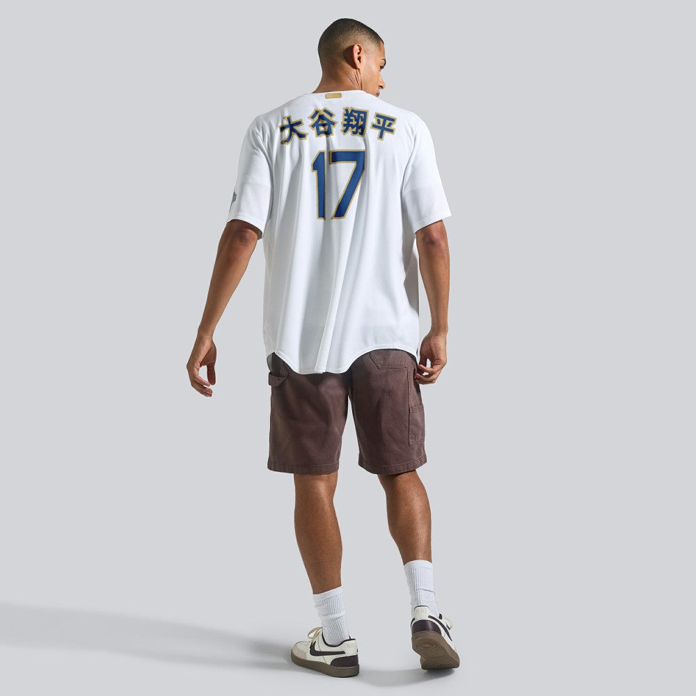 MLB Shohei Ohtani Los Angeles Dodgers Nike 2026 Gold Collection Kanji Stadium Jersey