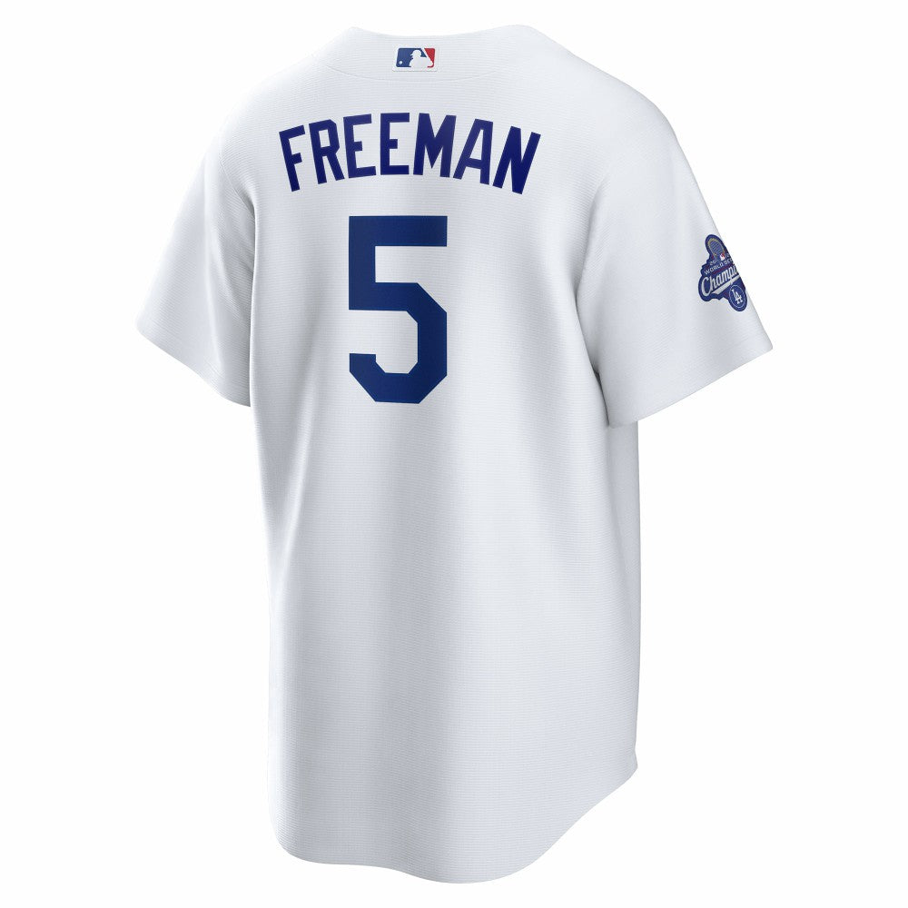 MLB Freddie Freeman Los Angeles Dodgers Nike Home 2025 World Series Champions Replica Jersey