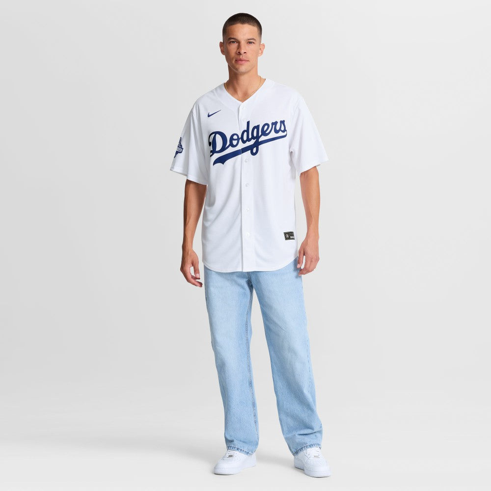 MLB Freddie Freeman Los Angeles Dodgers Nike Home 2025 World Series Champions Replica Jersey