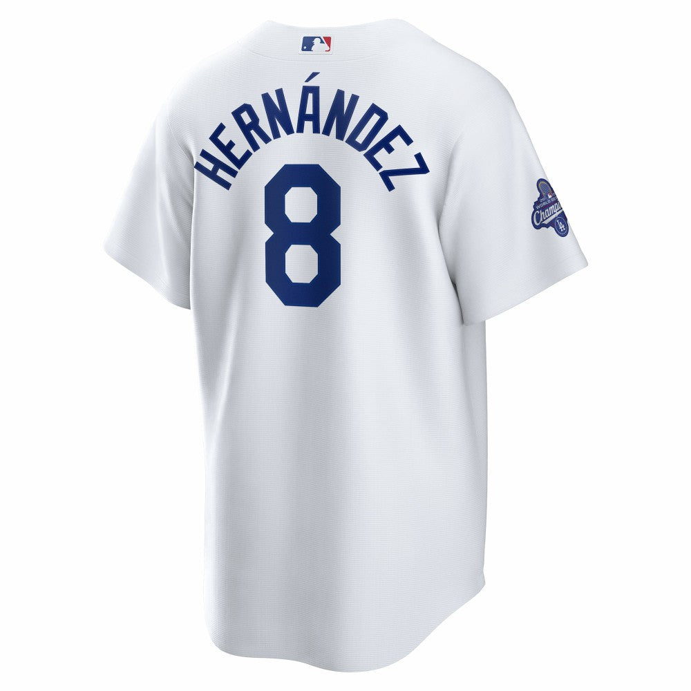 MLB Enrique Hernández Los Angeles Dodgers Nike Home 2025 World Series Champions Replica Jersey