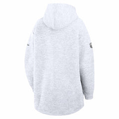 Women's Super Bowl LX Opening Night Tech Fleece Full-Zip Hoodie - New England Patriots