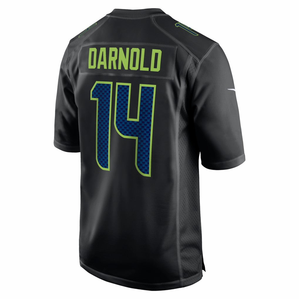 Sam Darnold  Super Bowl LX Patch Carbon Fashion Game Jersey - Seattle Seahawks