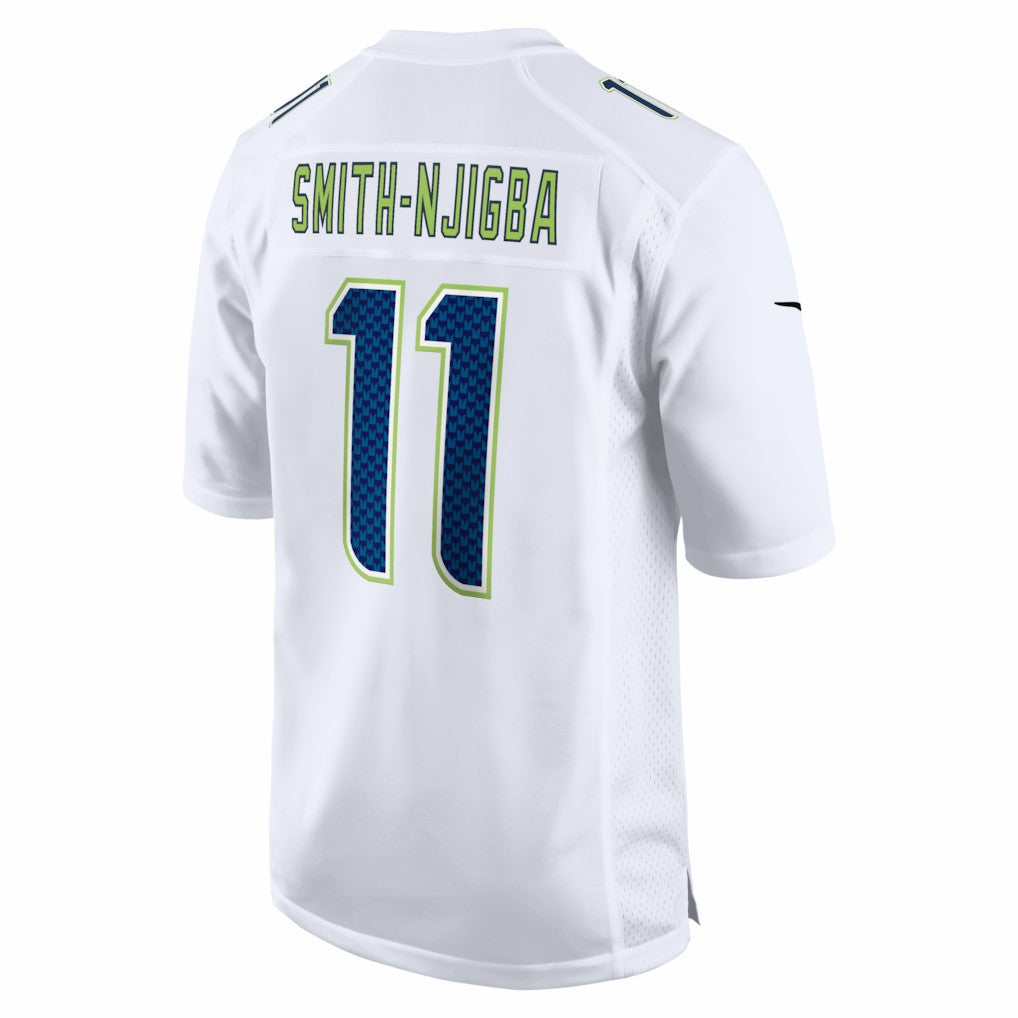Jaxon Smith-Njigba  Super Bowl LX Patch Tundra Fashion Game Jersey - Seattle Seahawks