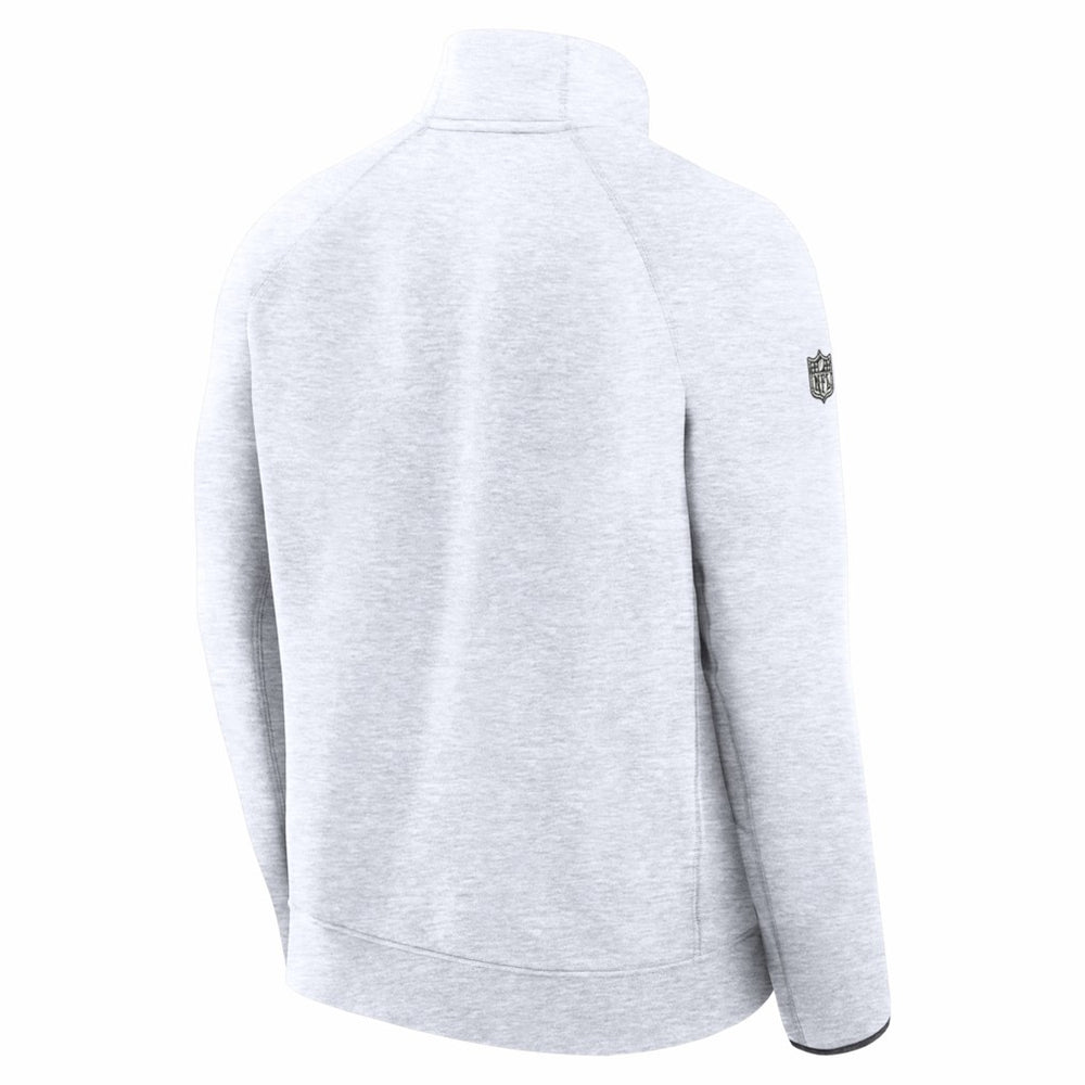 Drake Maye  Super Bowl LX Opening Night Tech Fleece Half-Zip Sweatshirt - New England Patriots