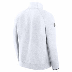 Drake Maye  Super Bowl LX Opening Night Tech Fleece Half-Zip Sweatshirt - New England Patriots