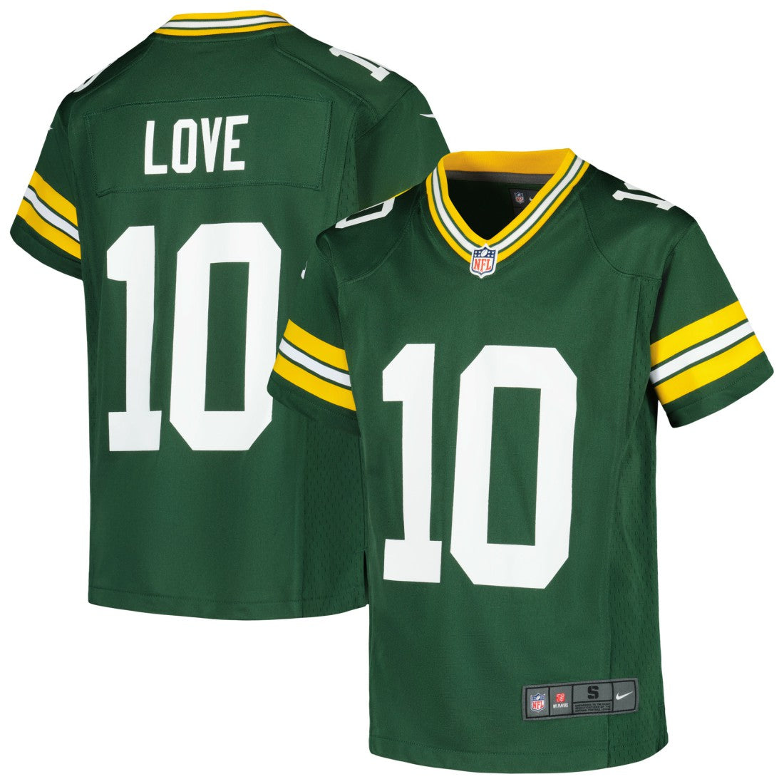 Jordan Love  Youth Game Jersey - Green Bay Packers