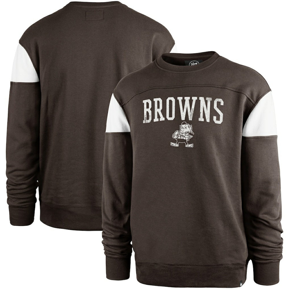 '47 Groundbreaker Onset Pullover Sweatshirt - Cleveland Browns