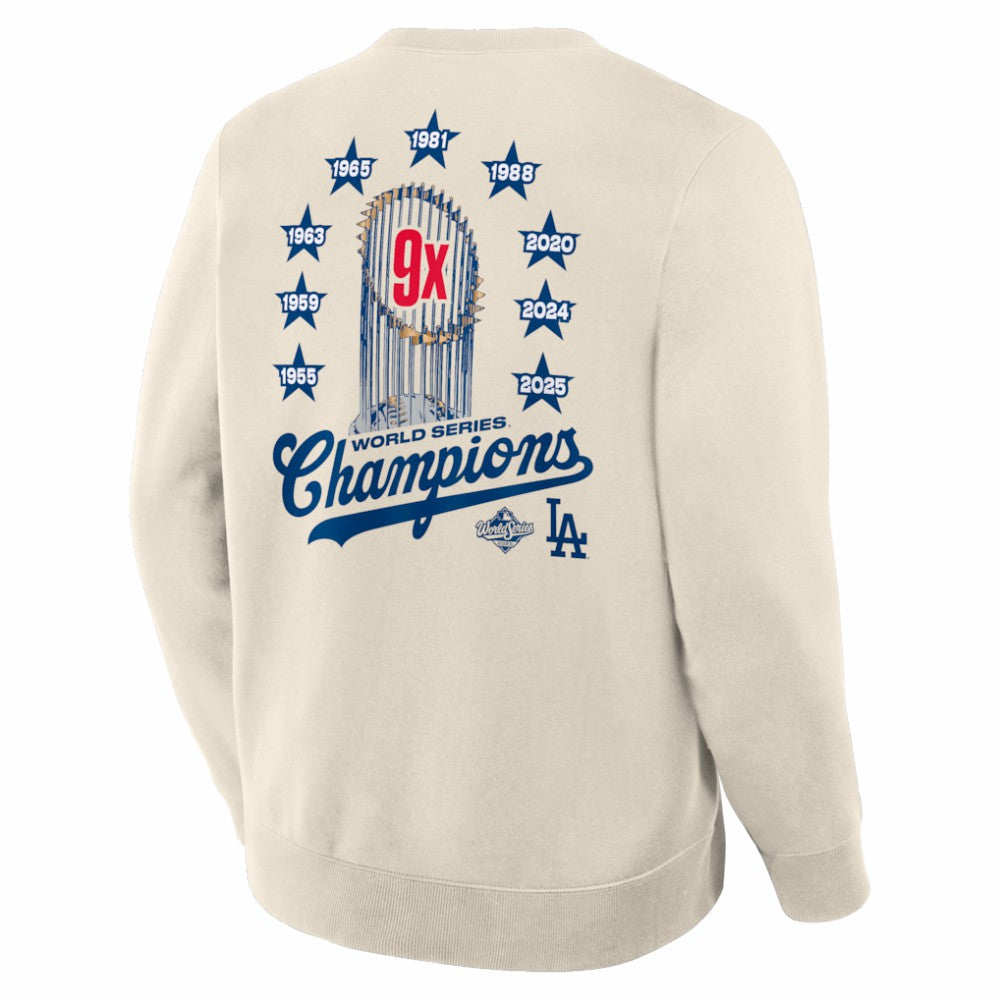 MLB Los Angeles Dodgers Fanatics 9x Champs Crewneck Sweatshirt
