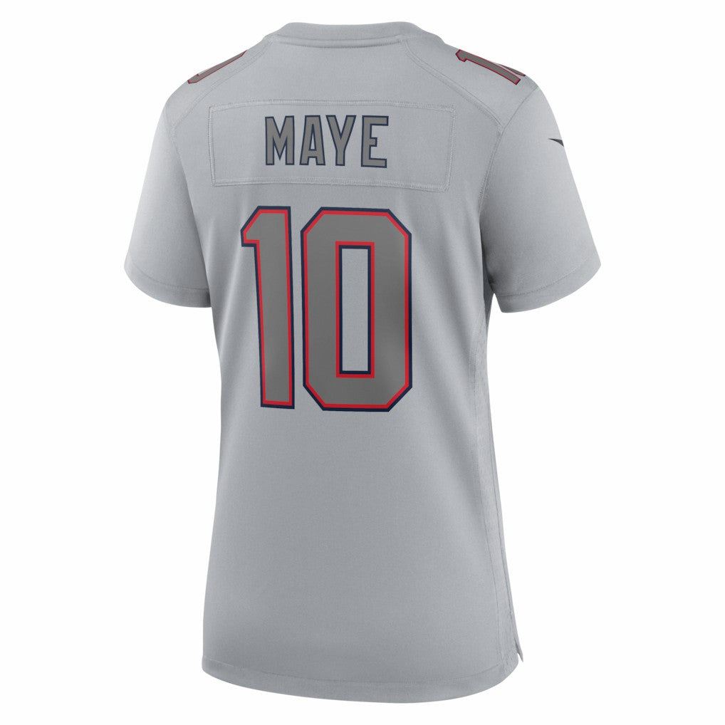 Drake Maye  Women's Fashion Atmosphere Fashion Game Jersey - New England Patriots