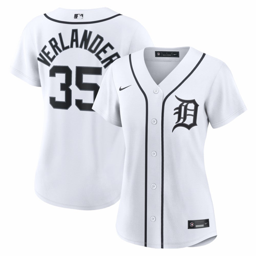 MLB Justin Verlander Detroit Tigers Nike Women's Home Replica Jersey