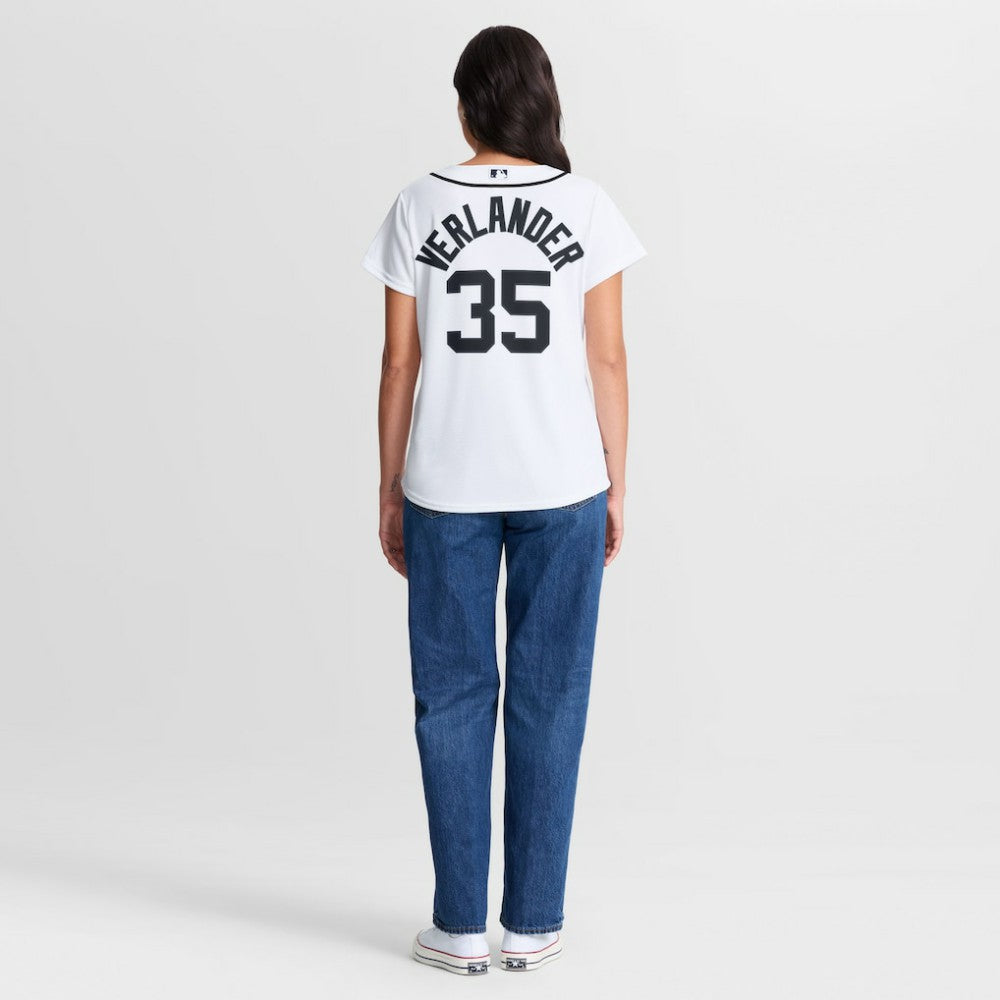 MLB Justin Verlander Detroit Tigers Nike Women's Home Replica Jersey