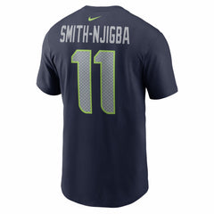 Jaxon Smith-Njigba  Super Bowl LX Patch Name & Number T-Shirt - Seattle Seahawks