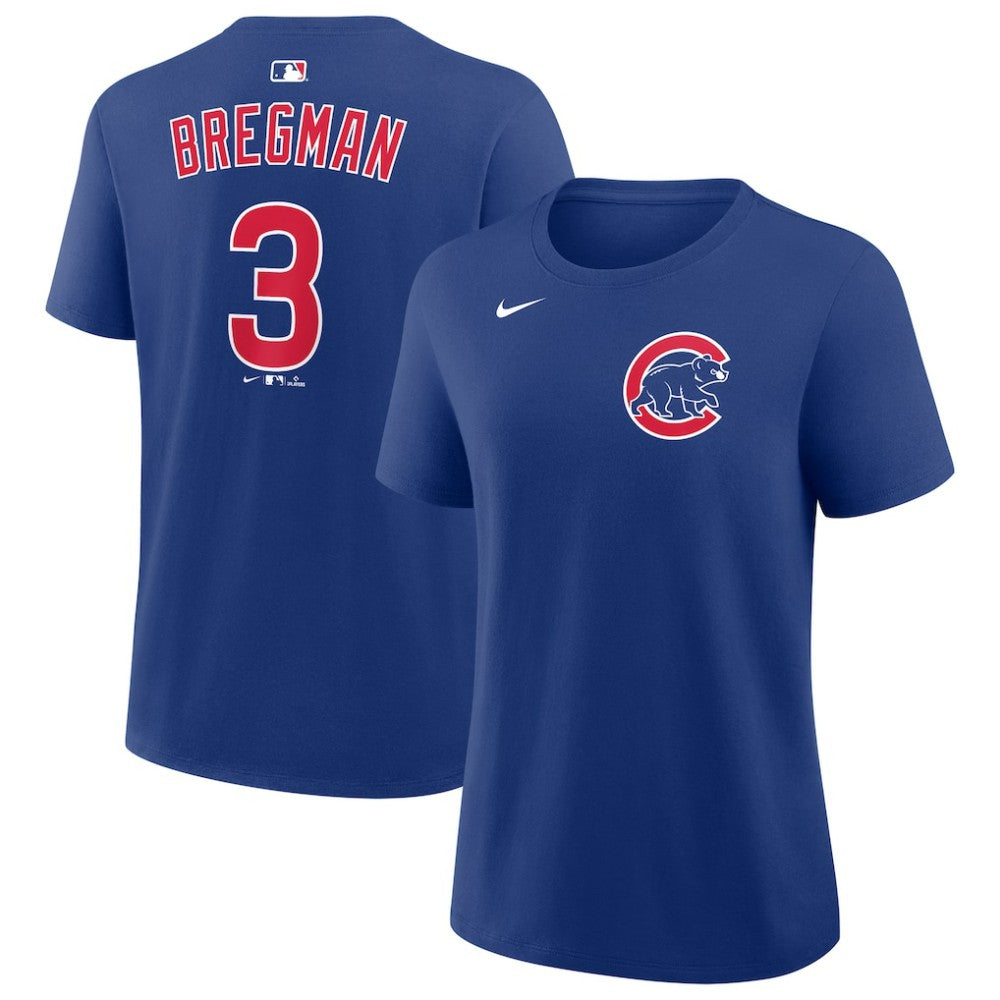 MLB Alex Bregman Chicago Cubs Nike Women's Name & Number T-Shirt