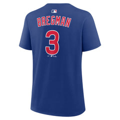 MLB Alex Bregman Chicago Cubs Nike Women's Name & Number T-Shirt