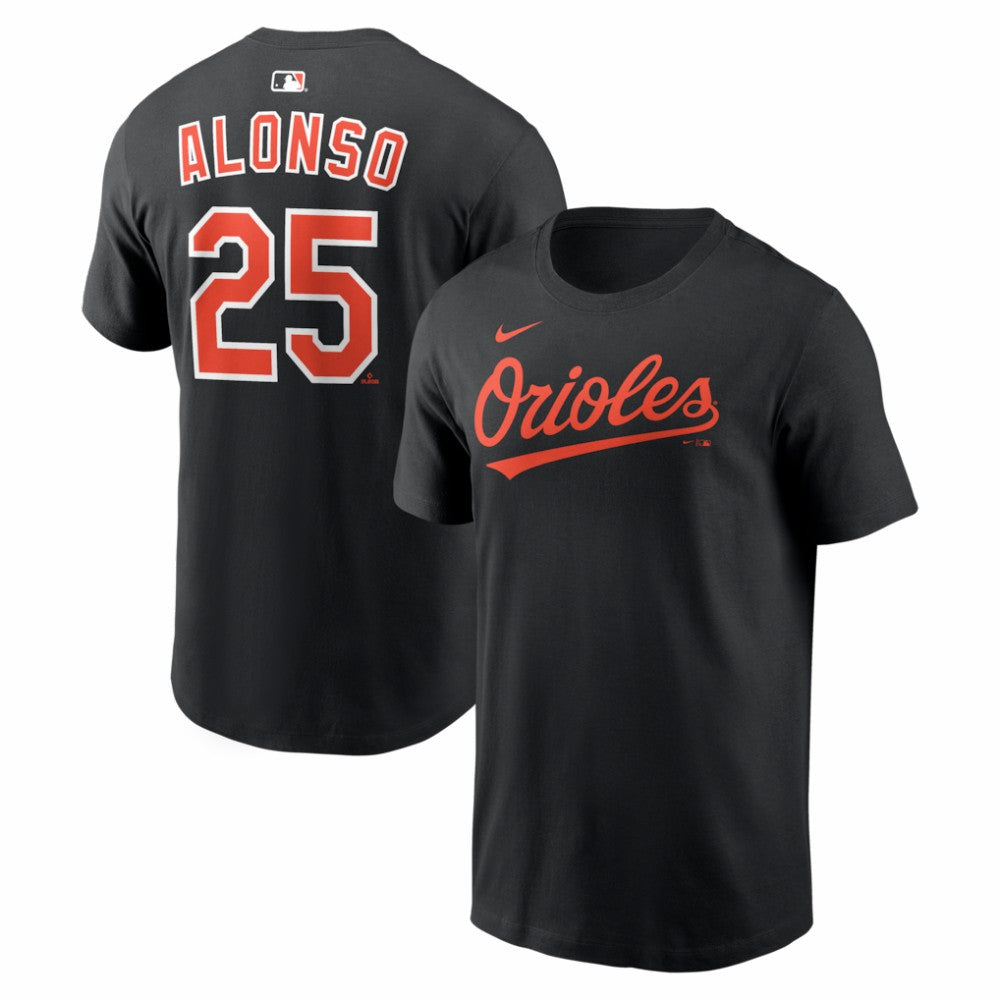 MLB Pete Alonso Baltimore Orioles Nike Home Name & Number T-Shirt