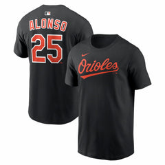 MLB Pete Alonso Baltimore Orioles Nike Home Name & Number T-Shirt