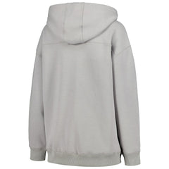 The Wild Collective Women's Faux Fur Lined Tri-Blend Full-Zip Hoodie - Minnesota Vikings