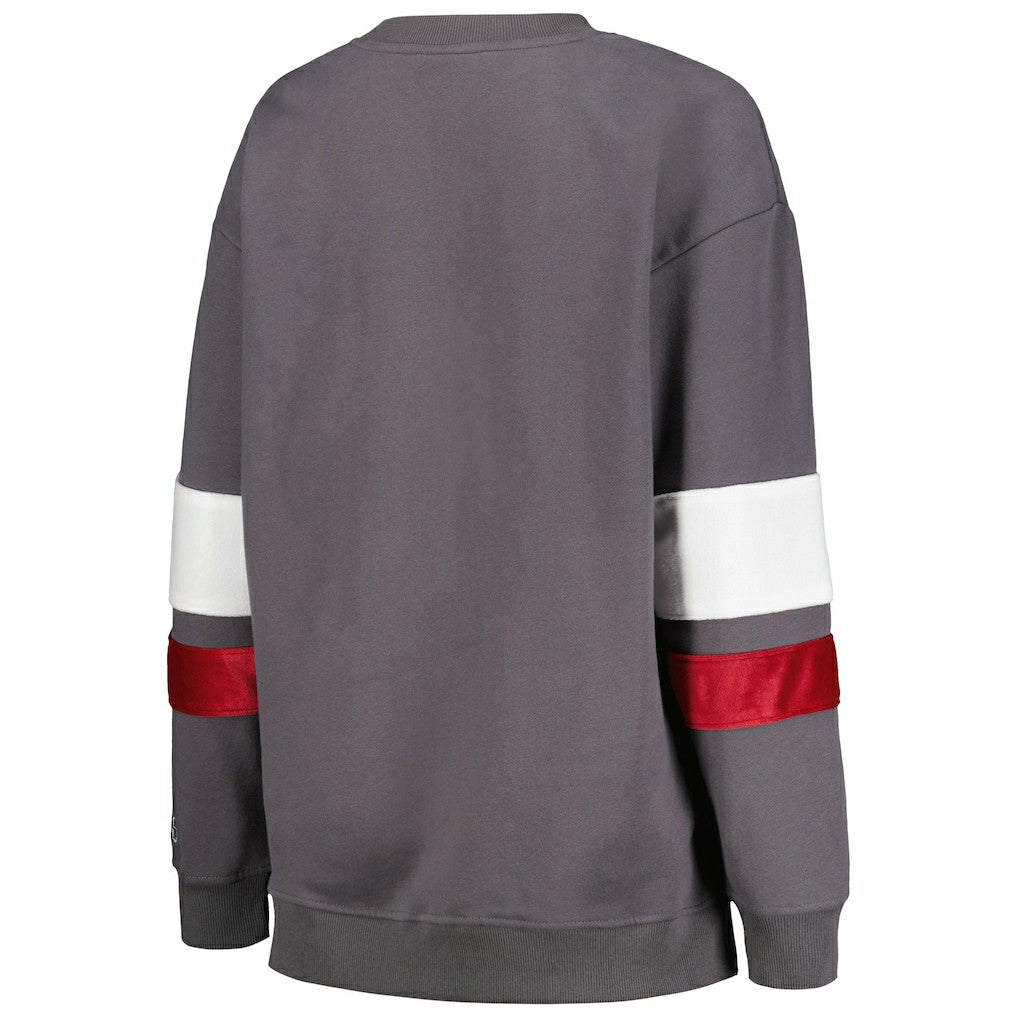 The Wild Collective Women's Fleece Pullover Sweatshirt - Arizona Cardinals