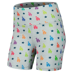 MLB Los Angeles Dodgers Terez Women's TLC Rainbow Shorts