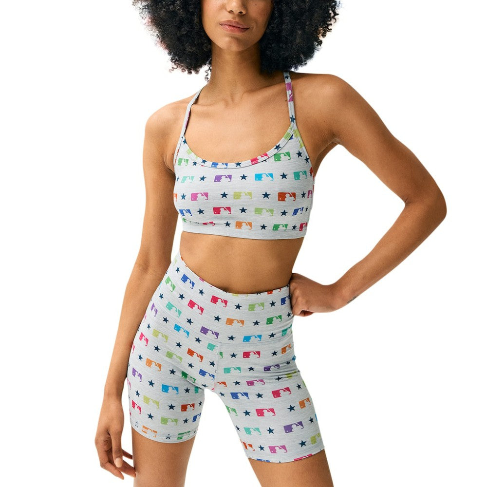 MLB MLB Merchandise Terez Women's TLC Rainbow Shorts
