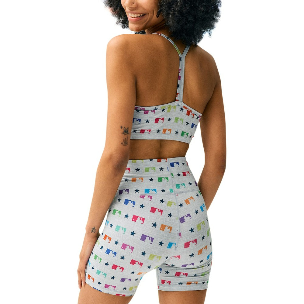 MLB MLB Merchandise Terez Women's TLC Rainbow Shorts