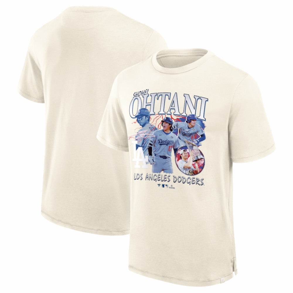MLB Shohei Ohtani Los Angeles Dodgers Fanatics Montage T-Shirt