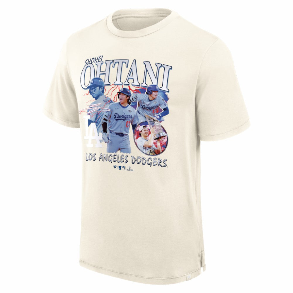 MLB Shohei Ohtani Los Angeles Dodgers Fanatics Montage T-Shirt