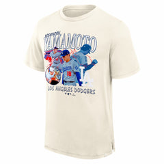 MLB Yoshinobu Yamamoto Los Angeles Dodgers Fanatics Montage T-Shirt