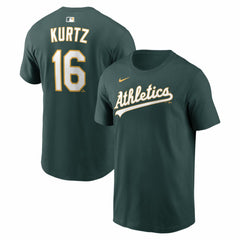MLB Nick Kurtz Athletics Nike Name & Number T-Shirt