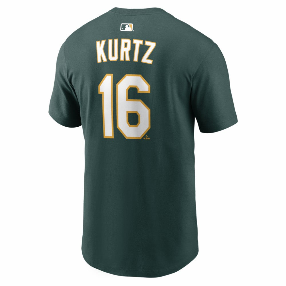 MLB Nick Kurtz Athletics Nike Name & Number T-Shirt