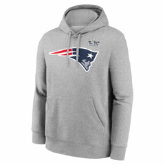 Drake Maye  Super Bowl LX Patch Name & Number Hoodie - New England Patriots