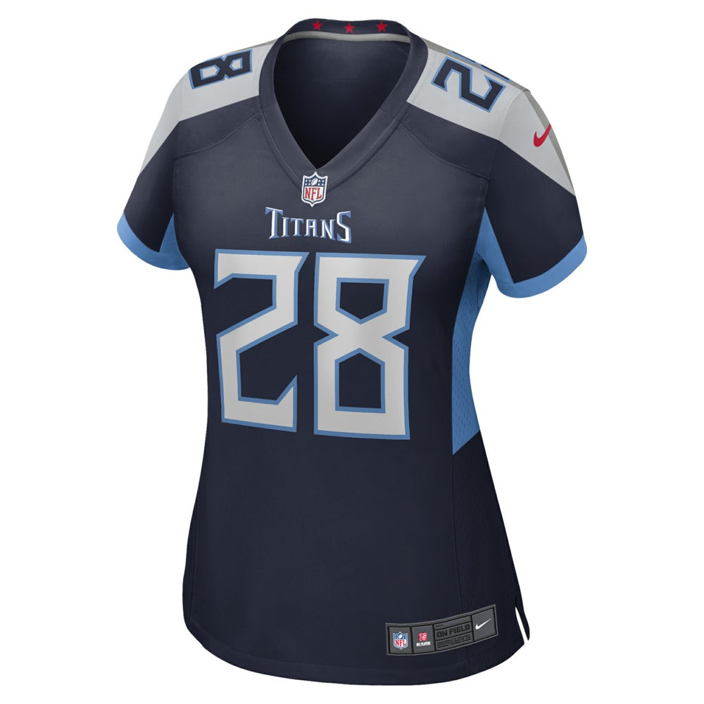 Chris Johnson  Women's Retired Player Game Jersey - Tennessee Titans