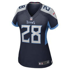 Chris Johnson  Women's Retired Player Game Jersey - Tennessee Titans