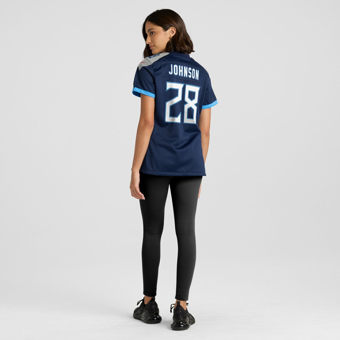 Chris Johnson  Women's Retired Player Game Jersey - Tennessee Titans