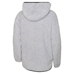 NHL Heather Gray Philadelphia Flyers Girls Youth Ultimate Teddy Fleece Pullover Hoodie