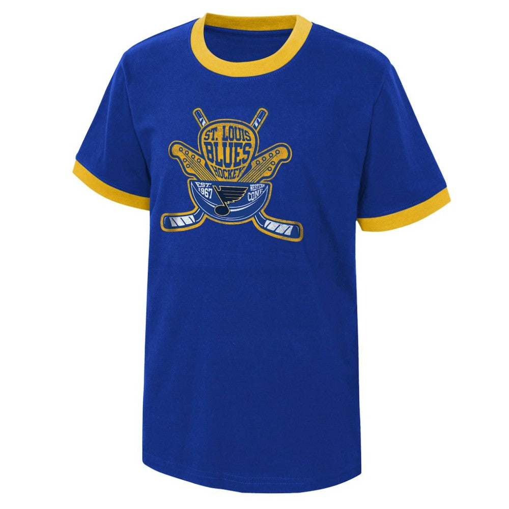 NHL Blue St. Louis Blues Youth Ice City T-Shirt