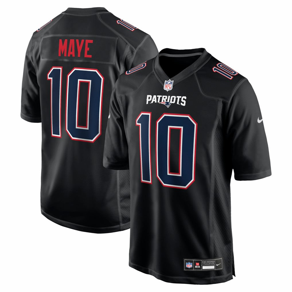 Drake Maye  Fashion Game Jersey - New England Patriots