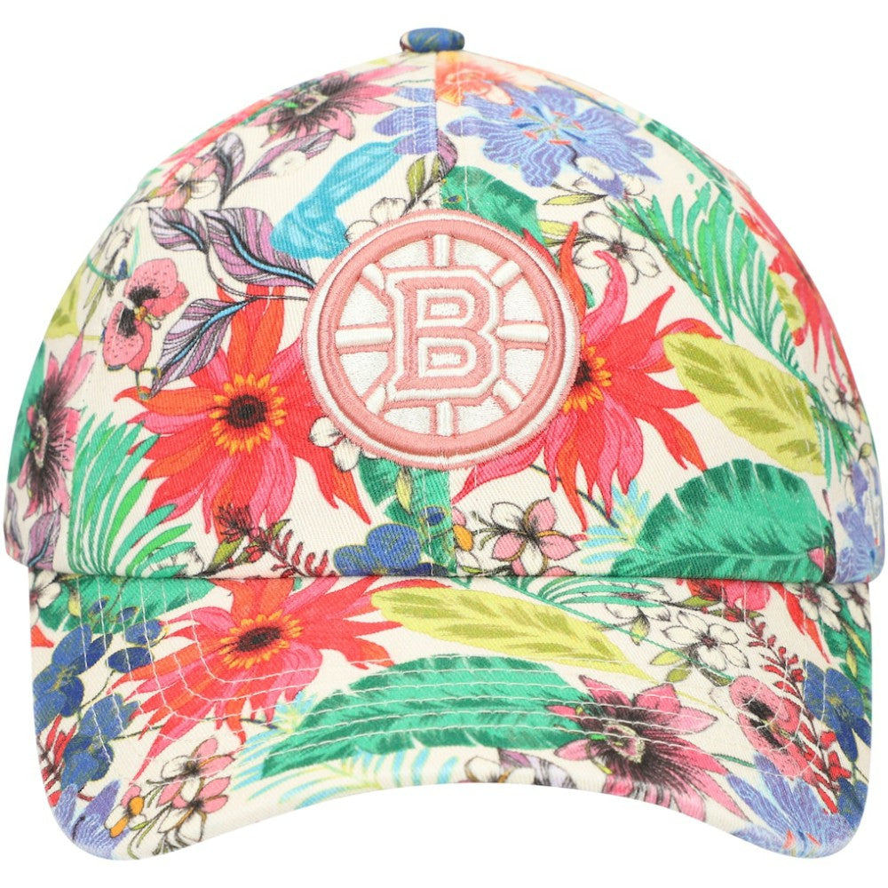 NHL Cream Boston Bruins '47 Women's Pollinator Clean Up Adjustable Hat