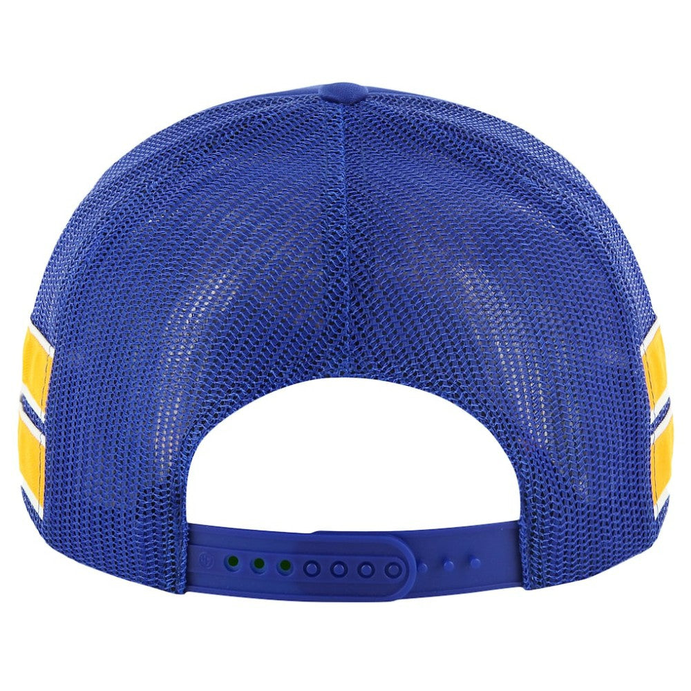 NHL Blue St. Louis Blues '47 Sideband Stripes Trucker Snapback Hat