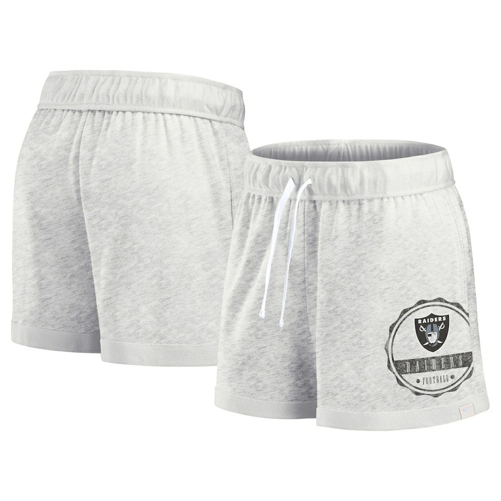 Women's Vintage Badge Shorts - Las Vegas Raiders