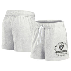 Women's Vintage Badge Shorts - Las Vegas Raiders